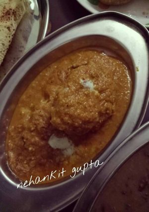 A picture of Malai kofta.