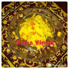 A picture of Corn bhujiya.