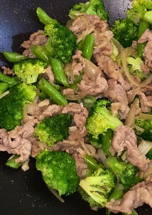 Foto resep Tumis slice beef brokoli buncis
