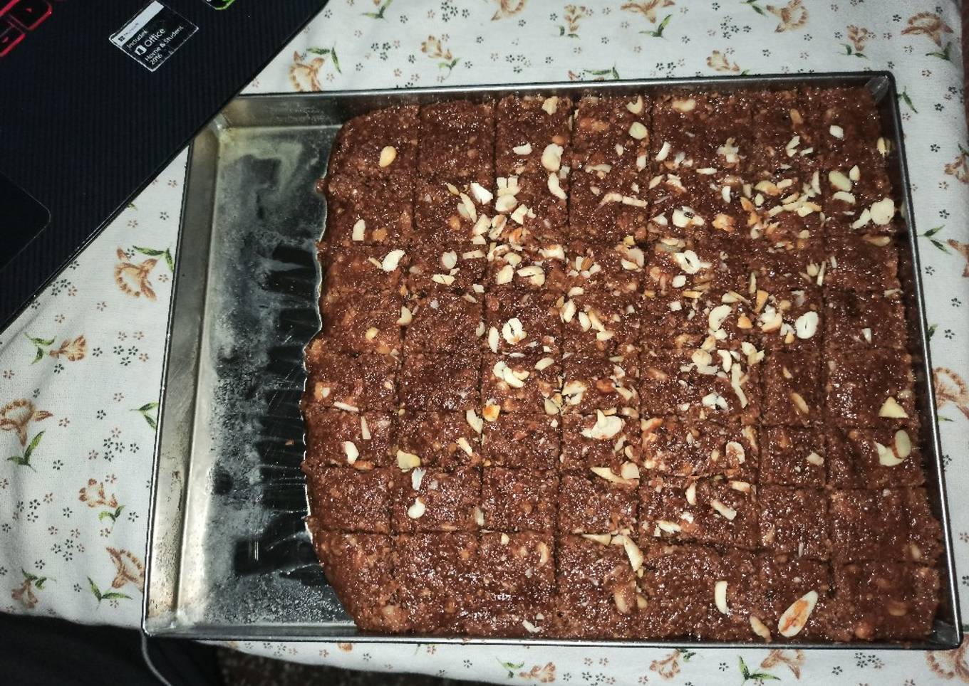 Dodha Burfi with Daliya