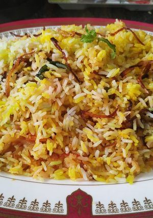 A picture of Vegetable pulao.