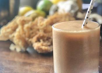 Easiest Way to Prepare Tasty SUPERFOOD Smoothie Drink sea moss frozen soursop Vegan
