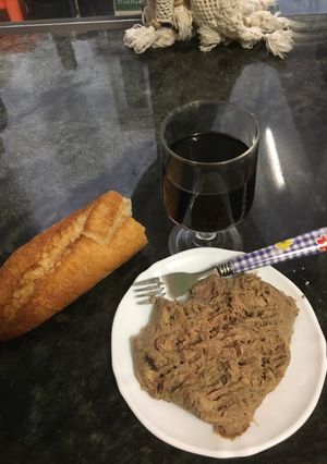 Una foto de Morteruelo típico de Cuenca