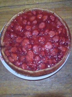Una foto de Cheesecake de Frutilla