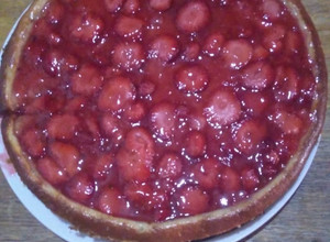 Una foto de Cheesecake de Frutilla