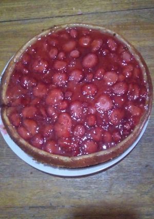 Una foto de Cheesecake de Frutilla