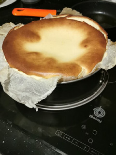 Una foto de Tarta de queso al horno con Monsieur Cuisine plus