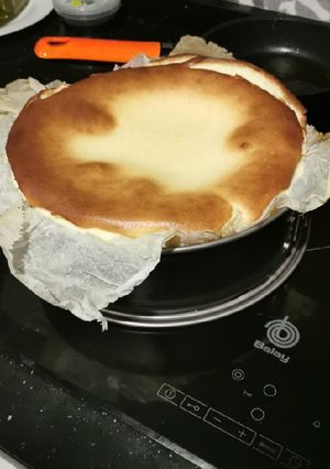 Foto principal de Tarta de queso al horno con Monsieur Cuisine plus