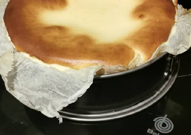 Tarta de queso al horno con monsieur cuisine plus
