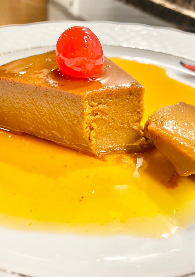 Una foto de Pudin cremoso con dulce de leche “sin gluten”