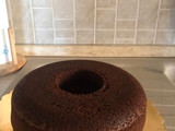 Ciambella soffice panna e cioccolato