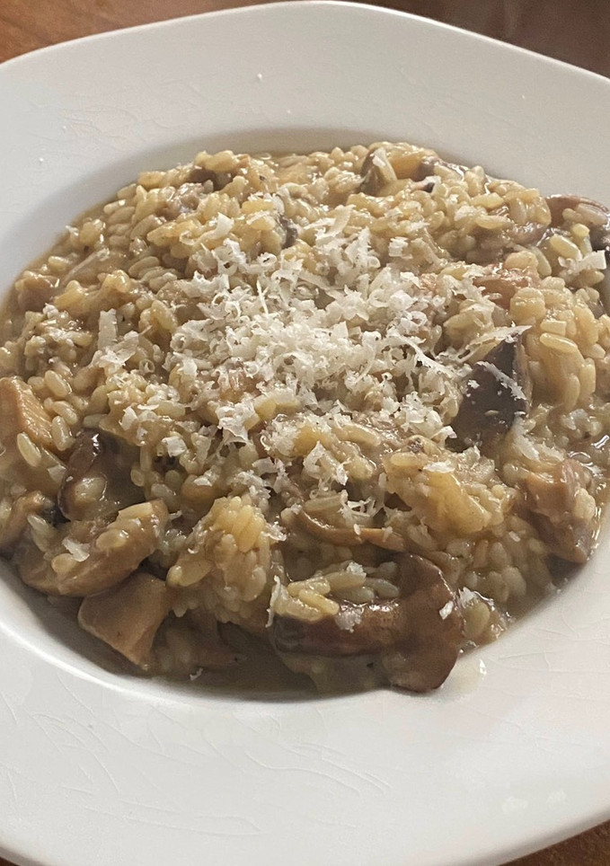 Una foto de Risotto de setas