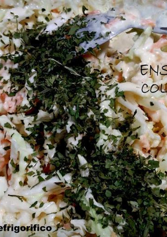 Una foto de Ensalada de Col o Repollo