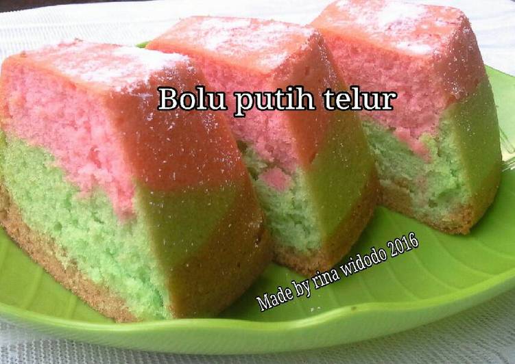 Bolu putih telur