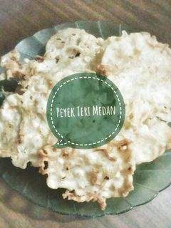 Foto resep Peyek Teri Medan