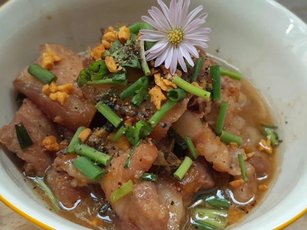 Thịt rang nước tương