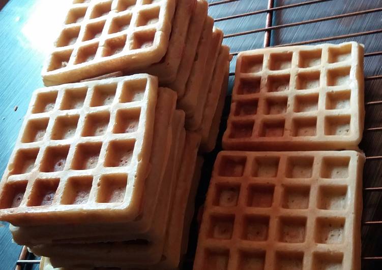 Recipe: Perfect Homemade waffles