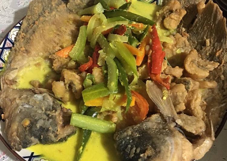 Resep Gurame acar kuning yang Sempurna
