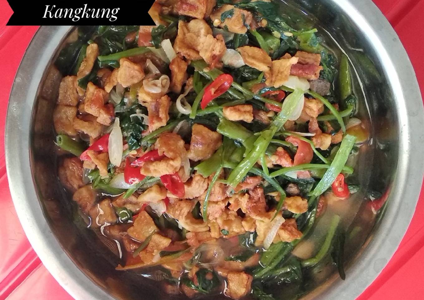 Sayur Kangkung Non Halal