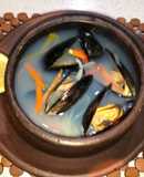 Caldillo de mejillones