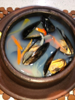 Una foto de Caldillo de mejillones