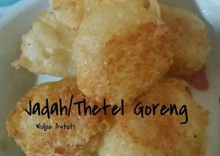 Resep Jadah/Thetel Goreng Gurih, Enak Banget