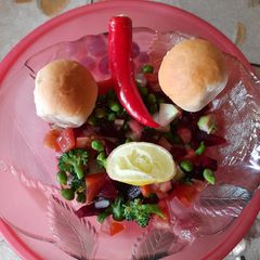 A picture of #Jan#W3 Hara chana Mix Salad.