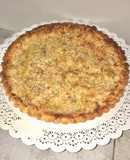 Tarta de coco y dulce de leche