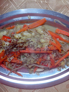 Una foto de Salteado de verduras estilo oriental