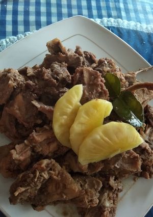 Foto resep Seblak tulang ayam nanas