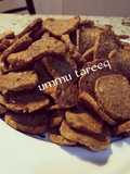 Soya beans chaff chips, chips din dussan Awara
