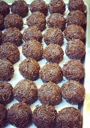 Una foto de Trufas pasteles