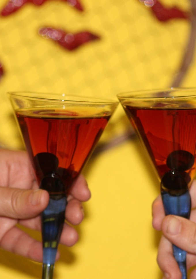 Una foto de Licor de guindas