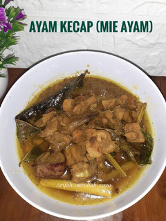 Foto resep Ayam kecap (Mie Ayam)