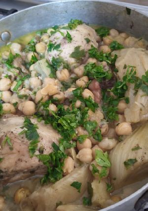 صورة لوصفة طاجين البسباس 😋