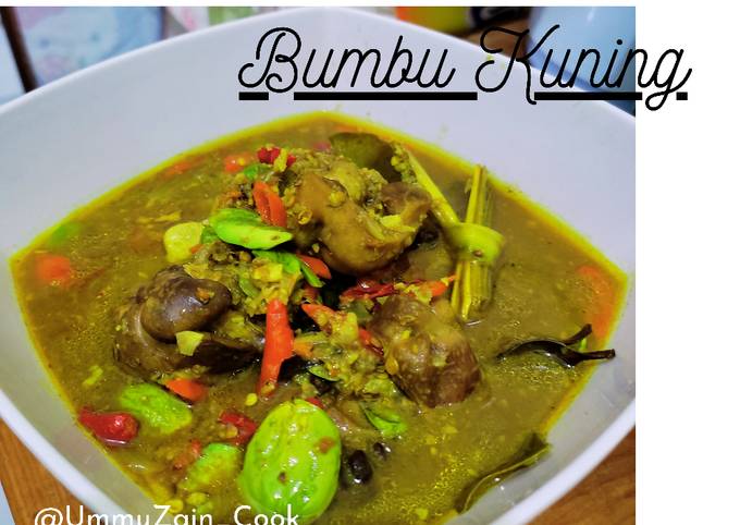Resep Ati Ampela Pedas Bumbu Kuning Anti Gagal