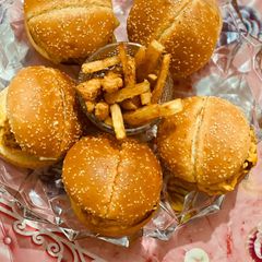 A picture of Dynamite chicken burger.