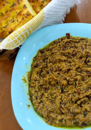 عکسی از دستور کشک بادمجان رژیمی