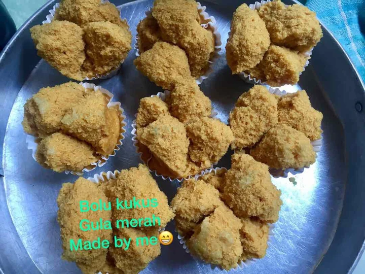 Langkah Gampang Membuat Resep BOLU KUKUS GULA MERAH MEKAR (dijamin ga gagal) yang Uenak Anti Ribet, Uenak Banget