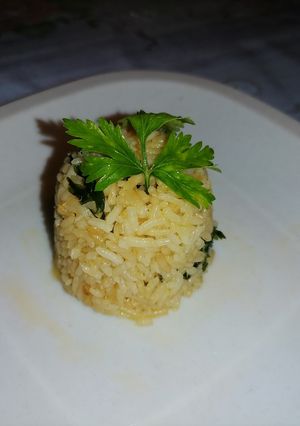 Una foto de Arroz pilaf