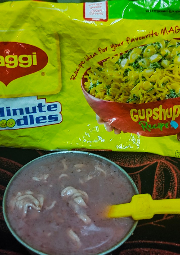 பீட்ரூட் மேகி சூப் செய்முறை முக்கிய புகைப்படம்