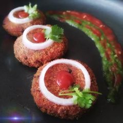 A picture of Mix veg cutlets.