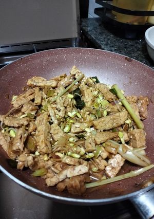 Foto resep Tumis tempe kedelai