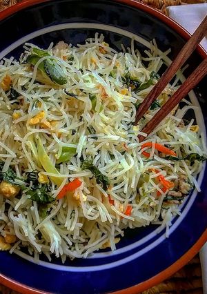 Una foto de Fideos de arroz