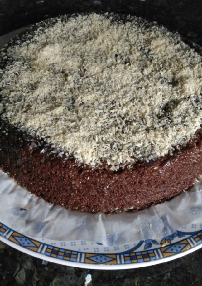 Una foto de Bizcocho de chocolate en microondas