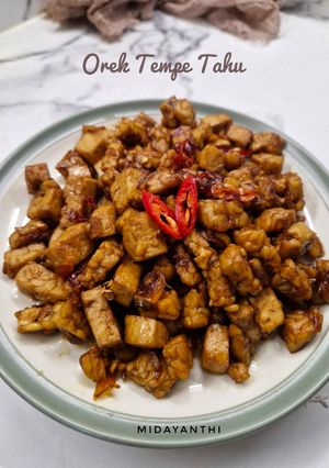 Foto resep Orek Tempe Tahu
