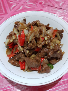 Foto resep Sapi Lada Hitam