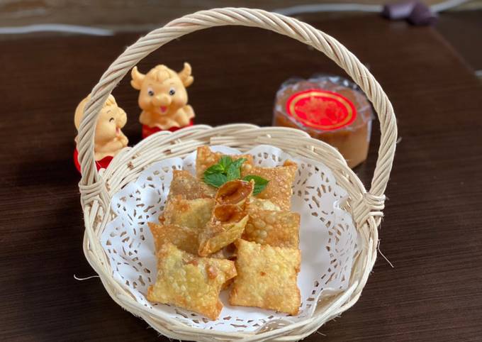 Kue bakul goreng / kue keranjang