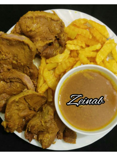 عکسی از دستور خوراک زبان