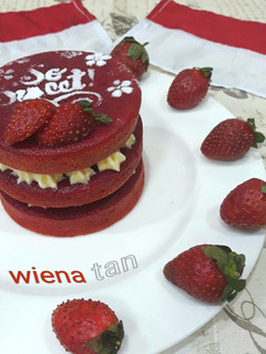 Foto resep Red Velvet Cake with Beet